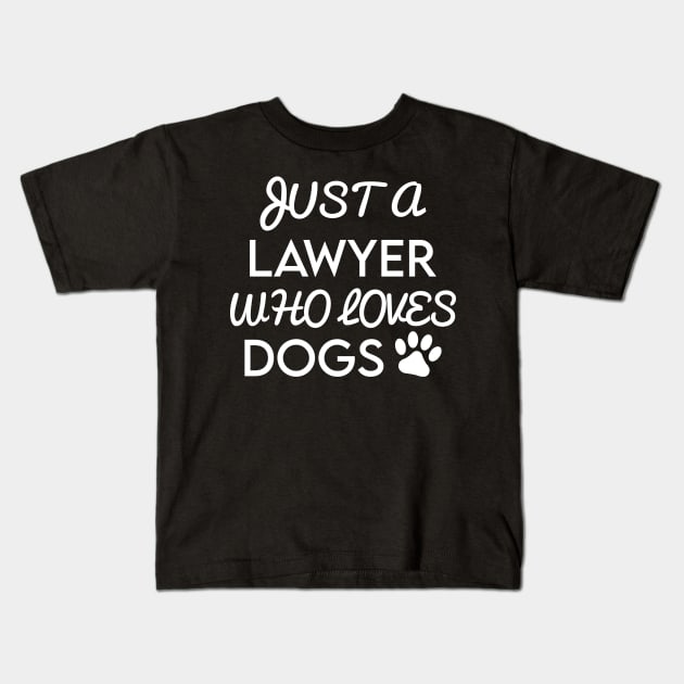 Lawyer Kids T-Shirt by Elhisodesigns